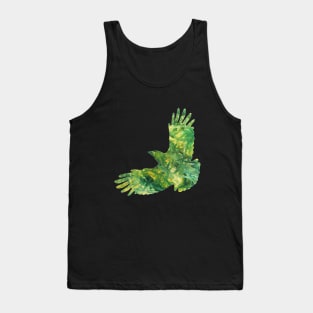 green crow Tank Top